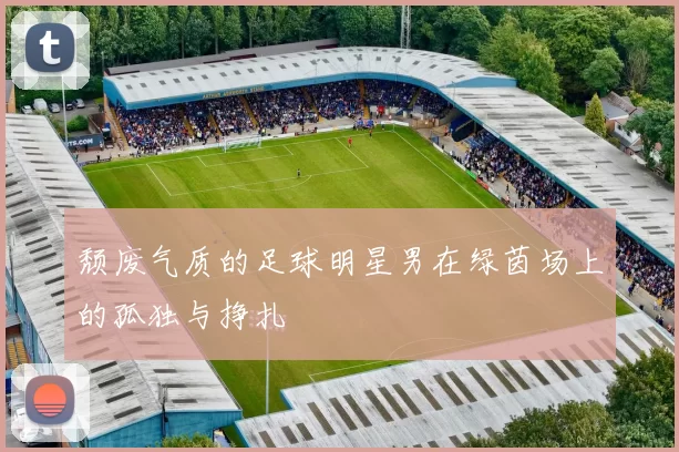 颓废气质的足球明星男在绿茵场上的孤独与挣扎