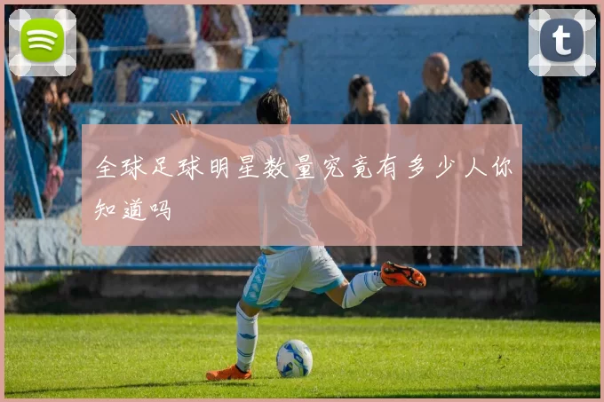 全球足球明星数量究竟有多少人你知道吗