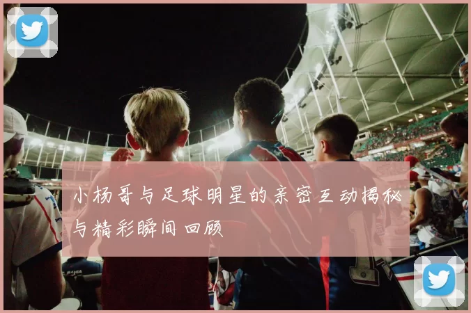 小杨哥与足球明星的亲密互动揭秘与精彩瞬间回顾